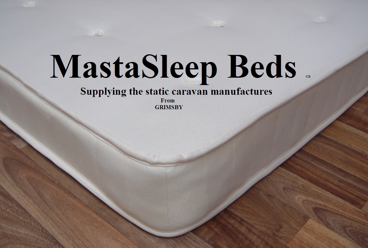 Double Static Caravan Mattress from 4ft 4ft3 4ft6 5ft wide x 6ft3″ long